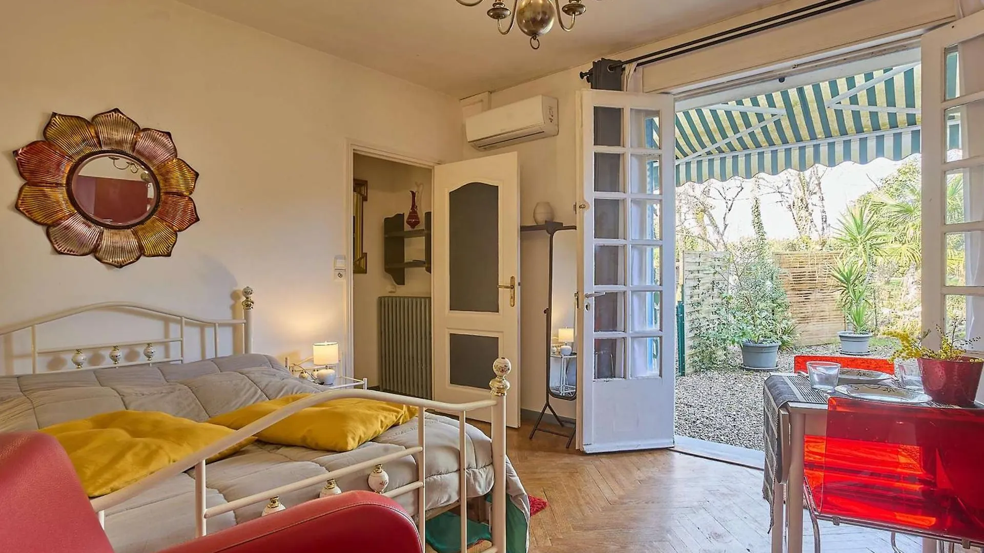 Studio Climatise Avec Jardin Et Parking A Barbotan - Fr-1-841-11